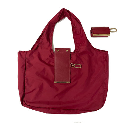 ✨Foldable Reusable Shopping Tote Bag with Clip Pouch