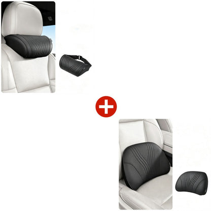 🚗Relieve Driving Fatigue! Universal Memory Foam CarHeadrest Neck Pillow,Ergonomic Support AutoNeck Cushion for Long Road Trips