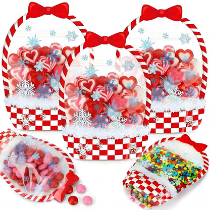 Halloween Goodie Bags Plastic Candy Gift Bags with Handle