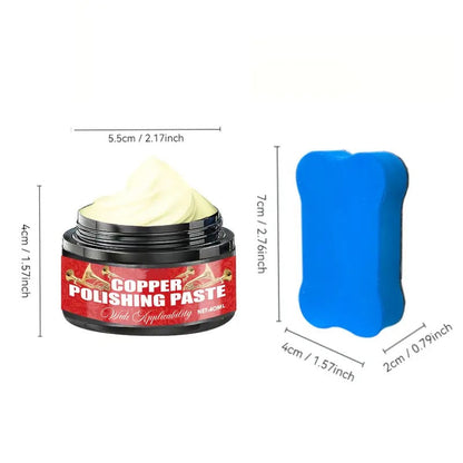 🧽✨ Copper Brass Polish Paste – Restores tarnished brass & copper to brilliant shine.