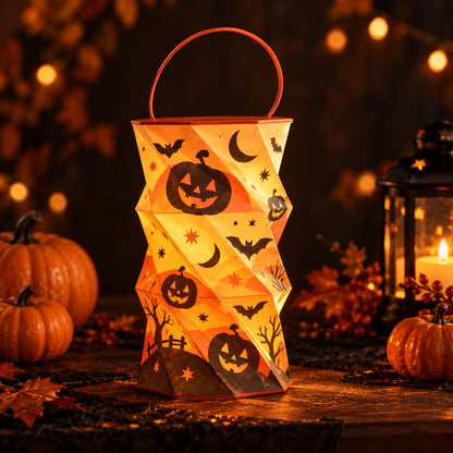 ✨ Foldable Rotating Lantern with Stepless Dimming | USB-C Rechargeable Holiday Ambient Light