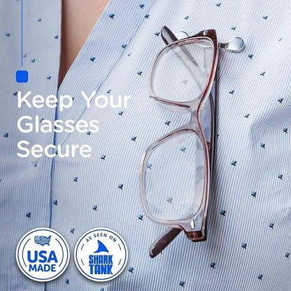 👓 Magnetic Eyeglass Holder | Universal Fit, Fabric-Safe Design