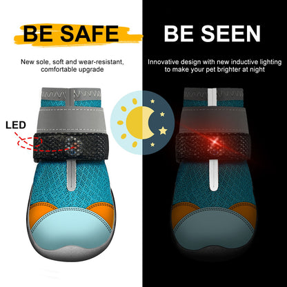 🐾✨LED Motion Activated Light Up Pet Boots
