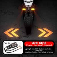 Oval Style 【Driving + Turn Signal + Projection】