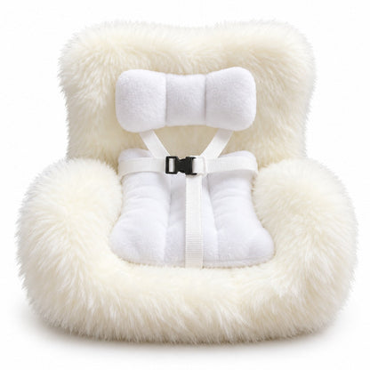 🔥Buy three get one free🐹 Mini Hamster Car Seat & Co-Pilot Feeding Perch – Universal Air Vent Mount & Safety Harness for Small Pets