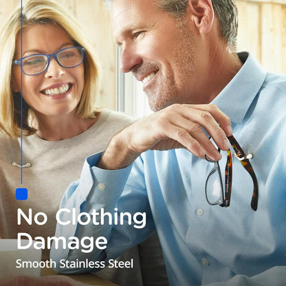 👓 Magnetic Eyeglass Holder | Universal Fit, Fabric-Safe Design