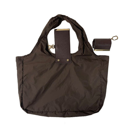 ✨Foldable Reusable Shopping Tote Bag with Clip Pouch
