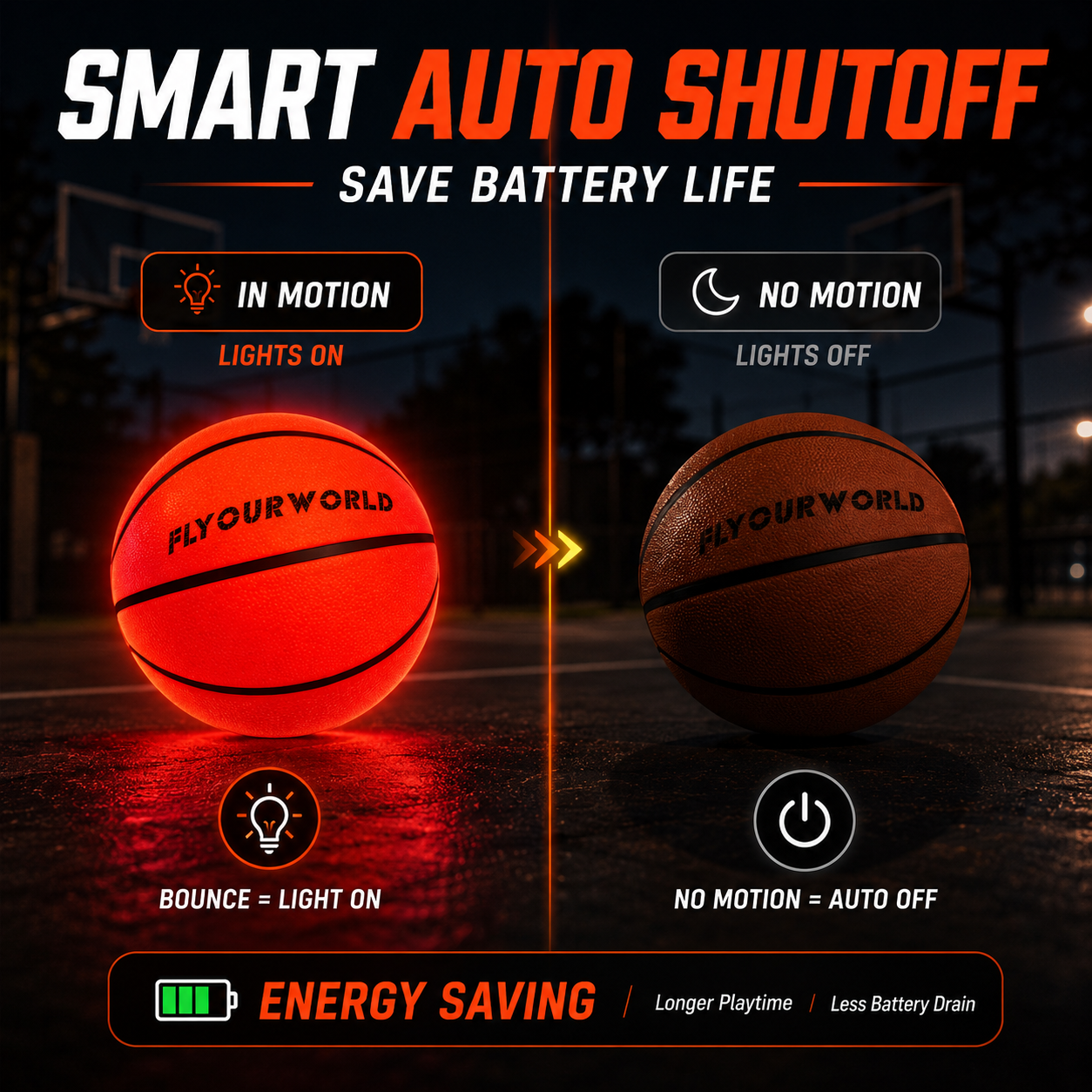 🏀 Light Up LED Basketball – Glow & Play After Dark