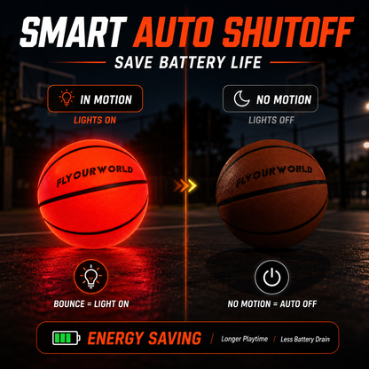 🏀 Light Up LED Basketball – Glow & Play After Dark