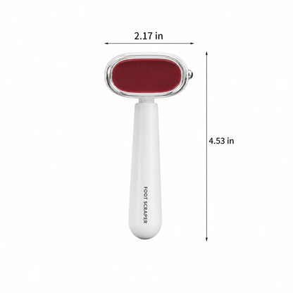 🦶 Smooth Heels Fast ✨ Dual-Sided Foot Callus Remover with Replaceable Stainless Steel Blade