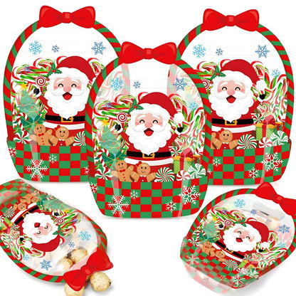 Halloween Goodie Bags Plastic Candy Gift Bags with Handle
