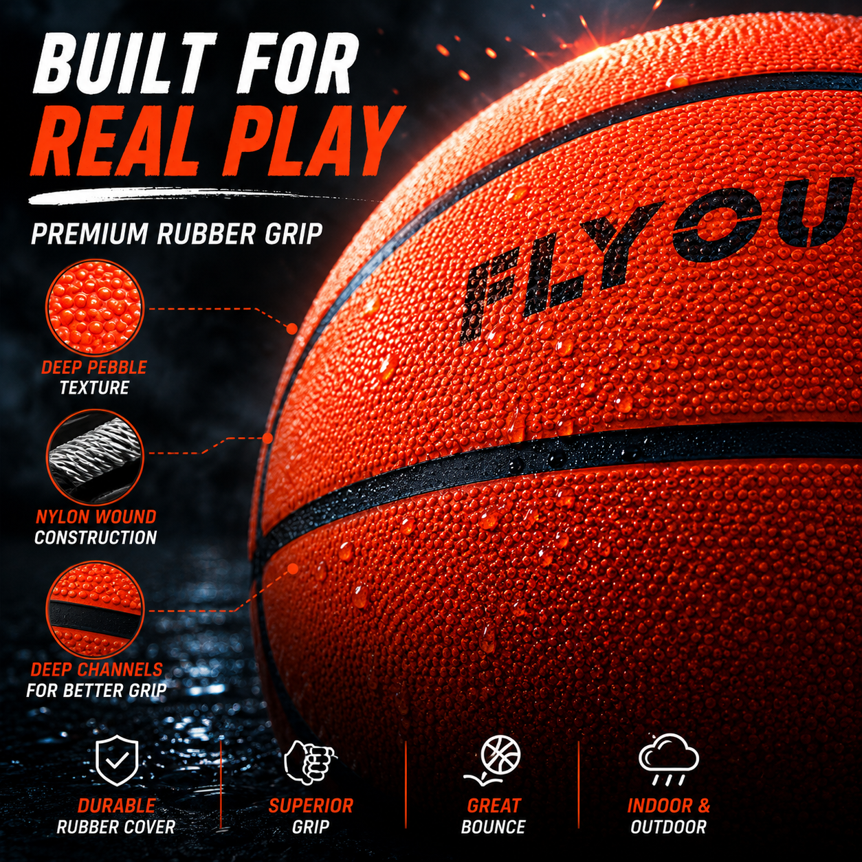 🏀 Light Up LED Basketball – Glow & Play After Dark