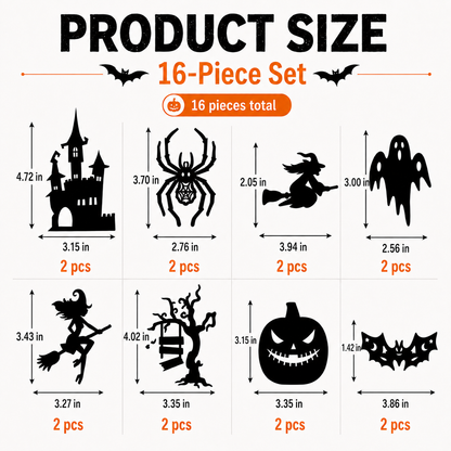 🎃 Halloween LED Glow Silhouette Light