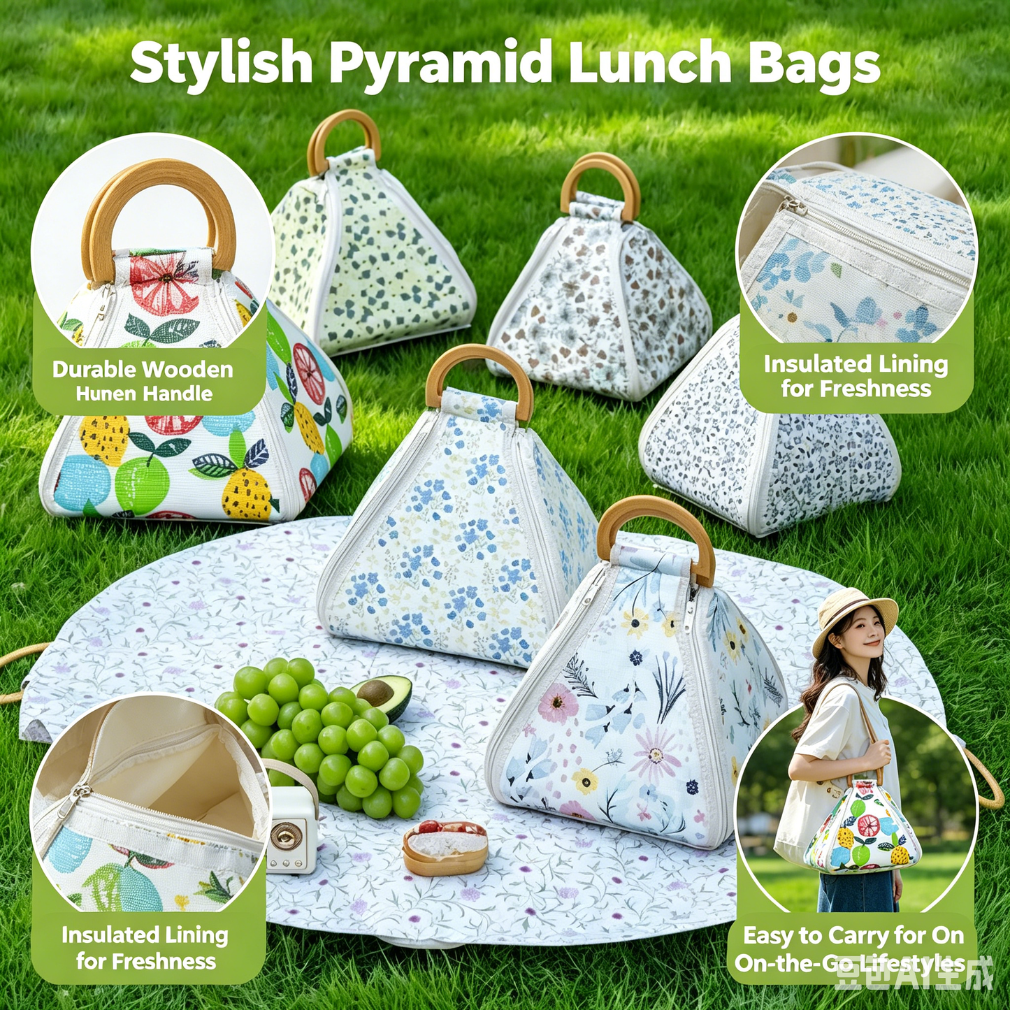 all-in-one-picnic-bag-insulated-cooler-detachable-waterproof-blanket-1261