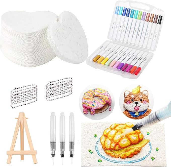 😃 Great Summer Activity Idea! – Magic 3D Foam Texture Painting Kit 🎨✨