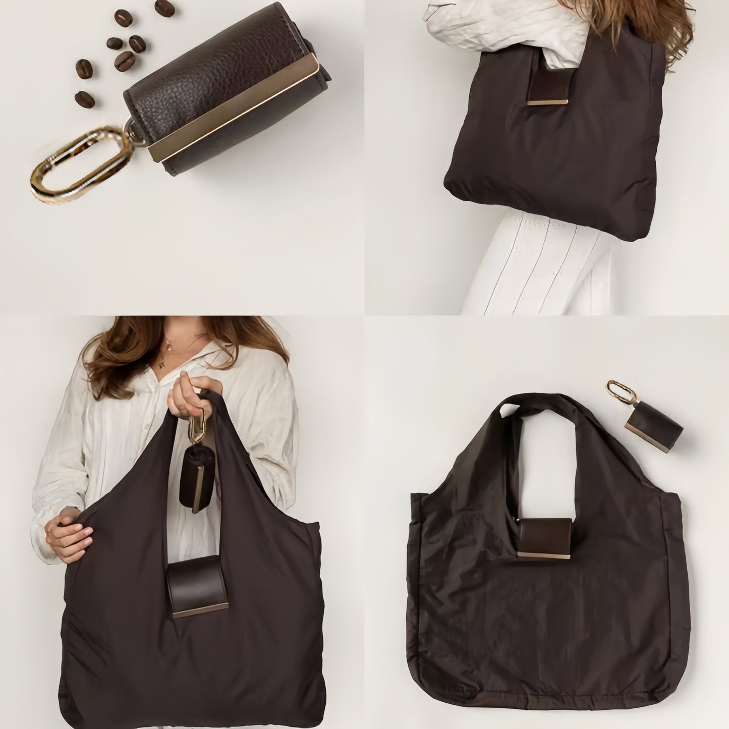 🔥Foldable Keychain Tote Bag