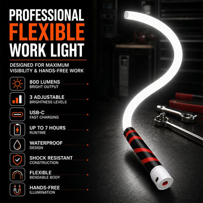 Bendable LED Flashlight Stick