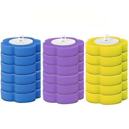 Disposable Toilet Cleaning System with 6 Refill Heads