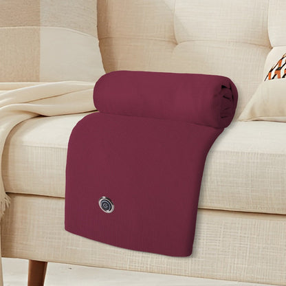 🔥 Wearable Heated Blanket Shawl with 3 Heat Settings | USB Powered Cozy Wrap for Home & Office