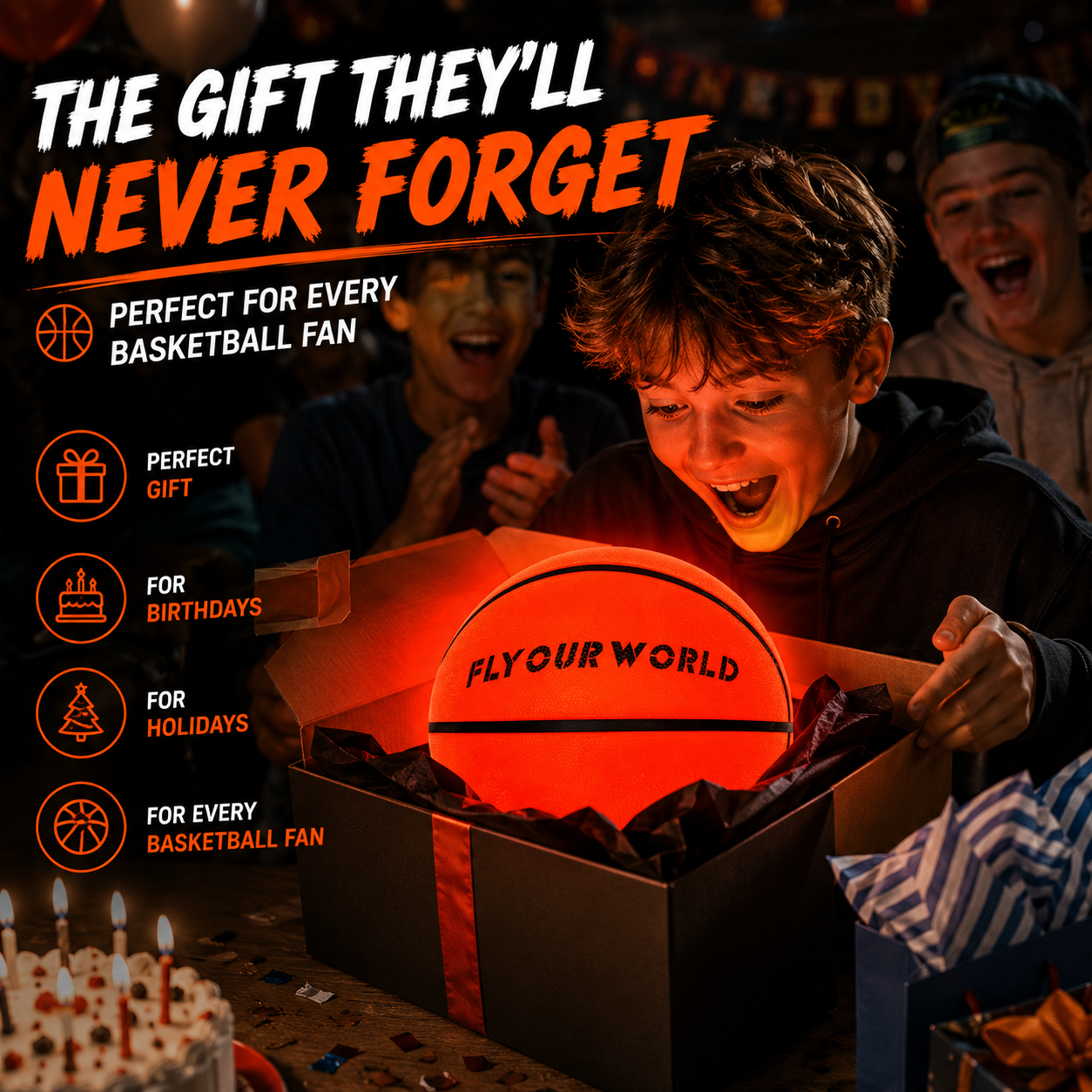 🏀 Light Up LED Basketball – Glow & Play After Dark