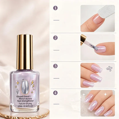 💅Lilac Glossy Mirror Nail Strengthener