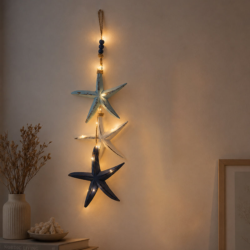 💥LAST DAY 50% OFF🔥Mediterranean Decorative Starfish & Fish Hanging Ornaments