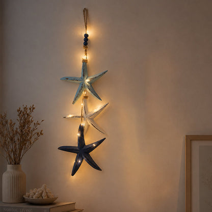 💥LAST DAY 50% OFF🔥Mediterranean Decorative Starfish & Fish Hanging Ornaments
