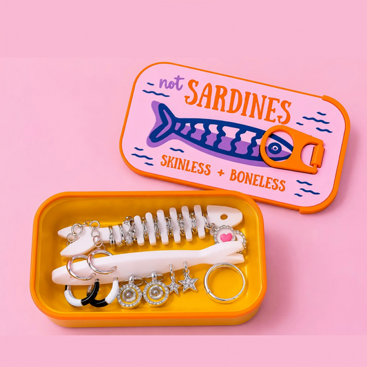 🐟 Not Sardines Jewelry Holder Container