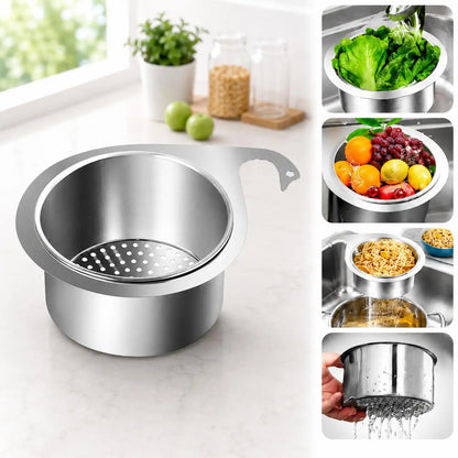 Hanging Sink Drain Basket – Catch Scraps & Help Reduce Clogs