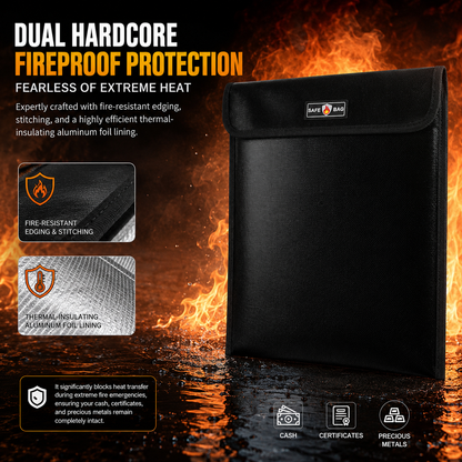 SAFE BAG Fireproof Document Bag🛡️