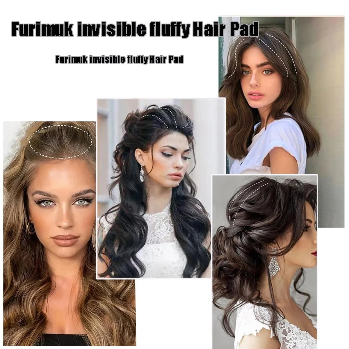 🔥HOT SALE🔥Invisible Fluffy Hair Pad
