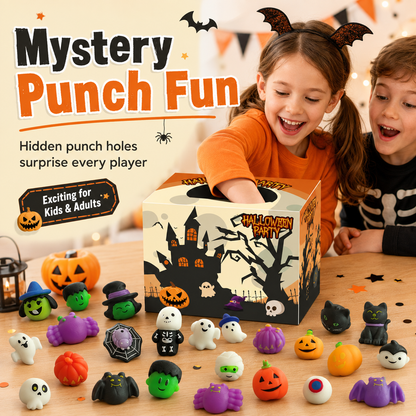 🎃 Halloween Mystery Box - 24 Pcs Spooky Squishy Toys Set 👻