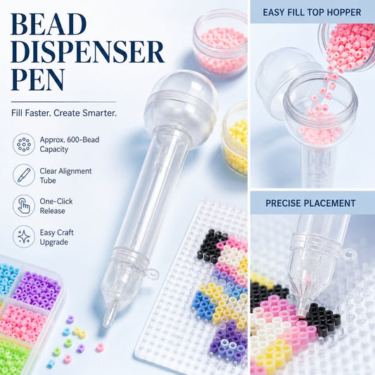 Push-Type Perler Beads Dispenser Pen