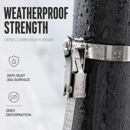 🔩 Heavy Duty Stainless Steel Cable Tie – 304 Steel, Rust-Proof, Ratchet Lock – Secure Heavy Loads Indoors & Out! ✨