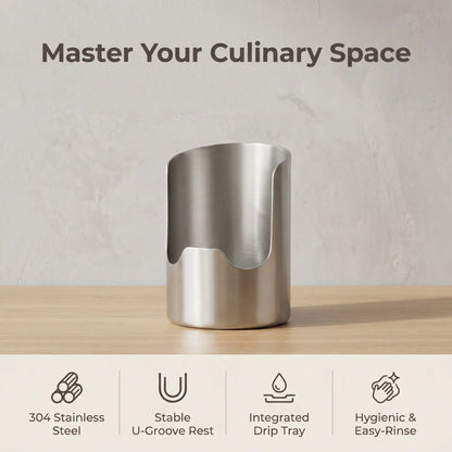 New Stainless Steel Space-Saving Pot Lid Holder