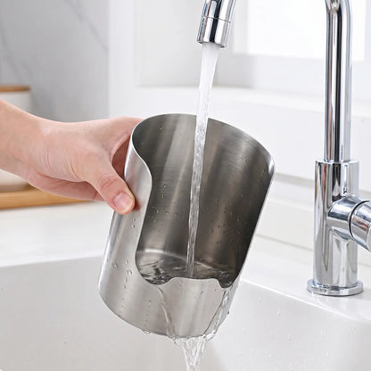 New Stainless Steel Space-Saving Pot Lid Holder