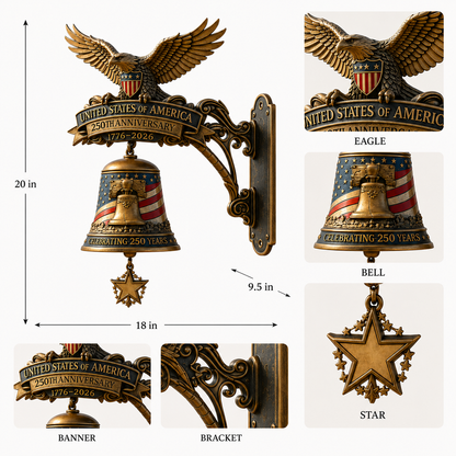 🦅 America's 250th Anniversary Heritage Bell