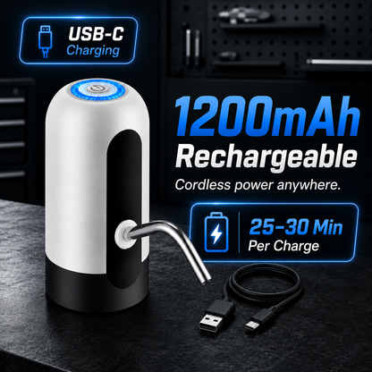🚗 Cordless Electric Oil Extractor & Fluid Transfer Pump