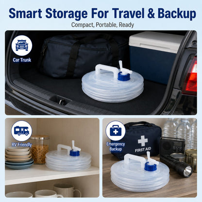 Collapsible Portable Water Container