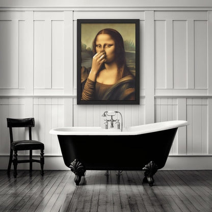 🧻Funny Bathroom Art Frameless- Add Some Holiday Laughs!