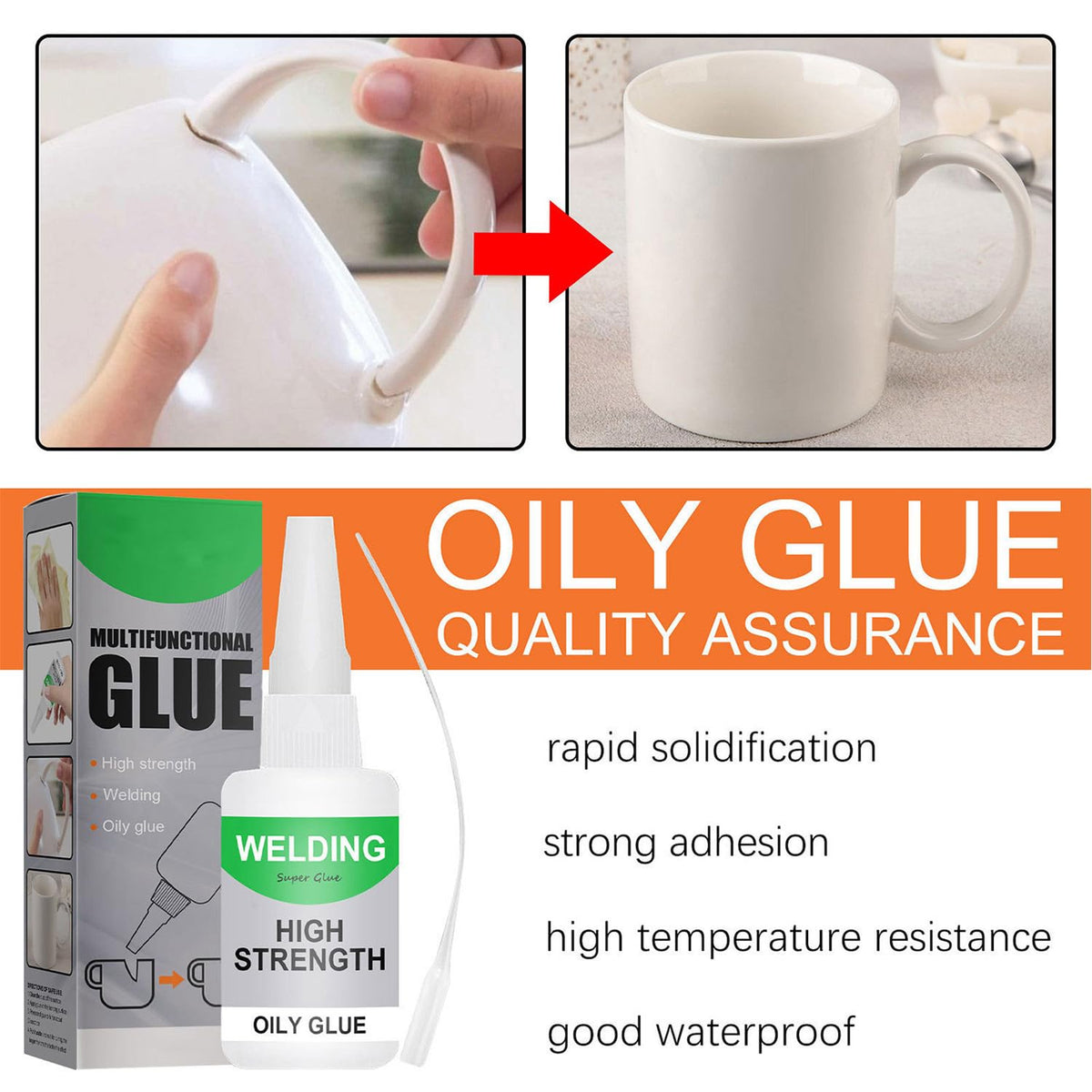 Welding High-strength Oily Glue