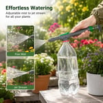 🌿Manual Drink Bottle Sprayer with Adjustable Nozzle‑Portable DIY Garden Spray Tool, Fits Standard