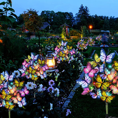 🦋Solar Powered Butterfly Garden Stake Light