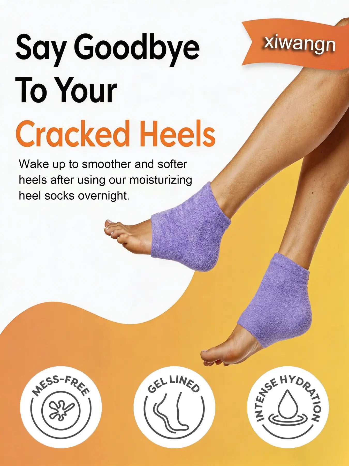 Moisturizing Socks for Cracked Heel