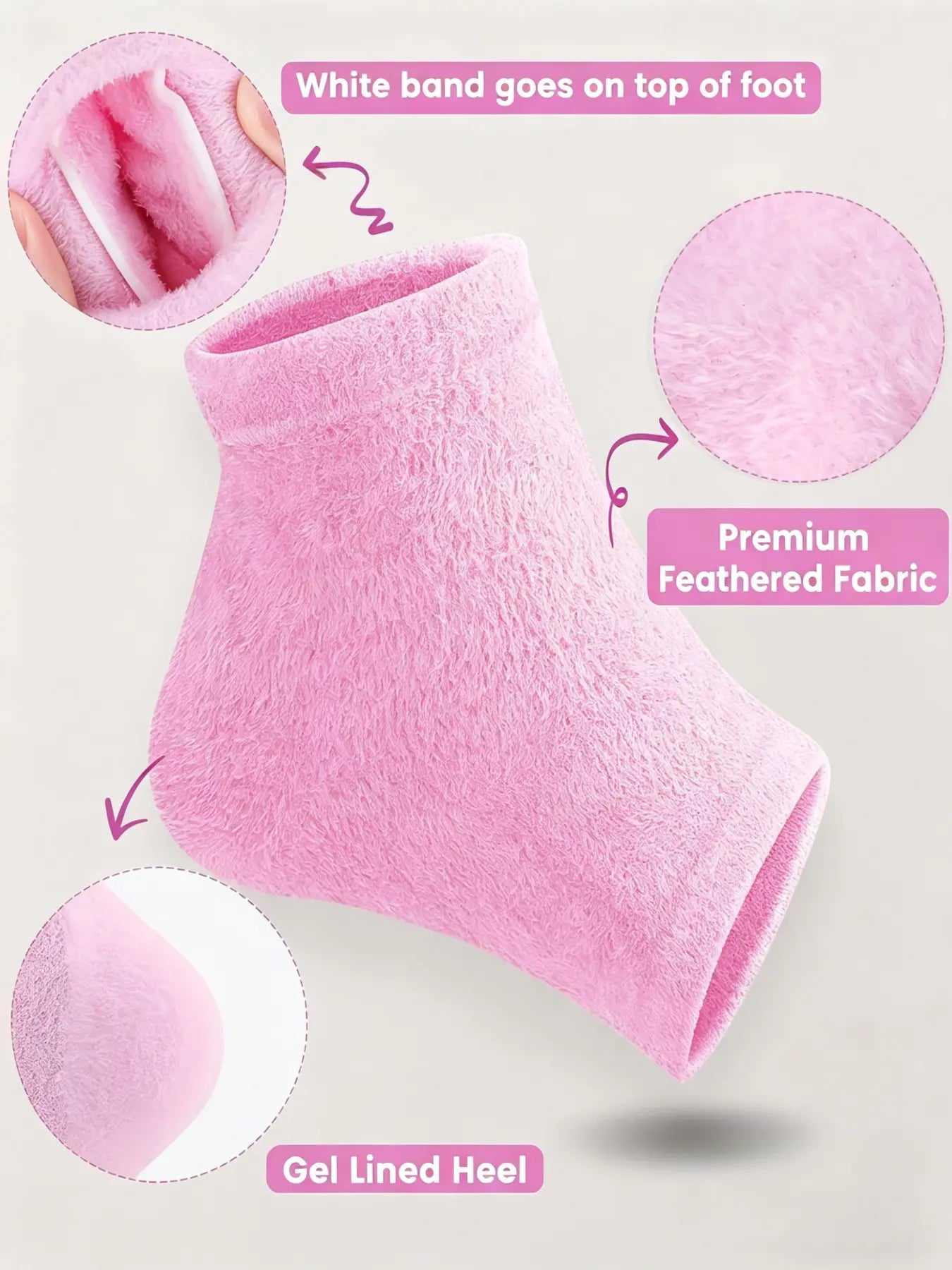 Moisturizing Socks for Cracked Heel