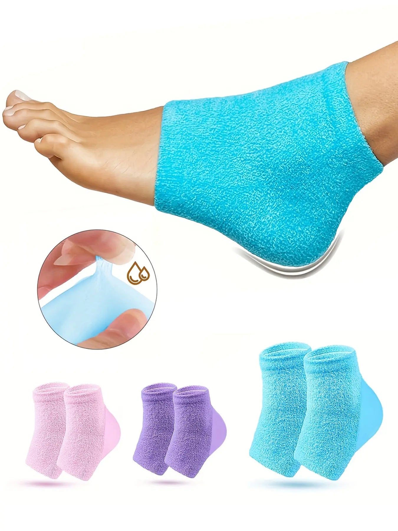 Moisturizing Socks for Cracked Heel