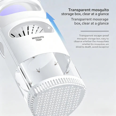 🦟Indoor Flying Insect Trap 🏡Quiet UV Mosquito & Gnat Catcher