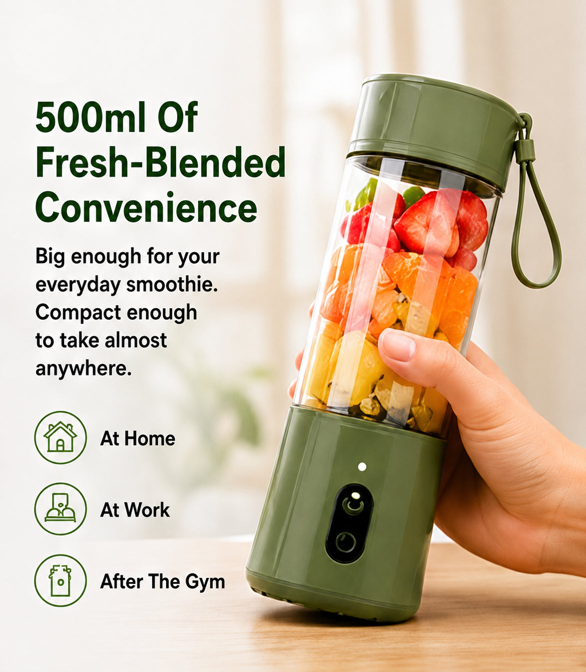 🥤Portable Blender Personal Electric USB