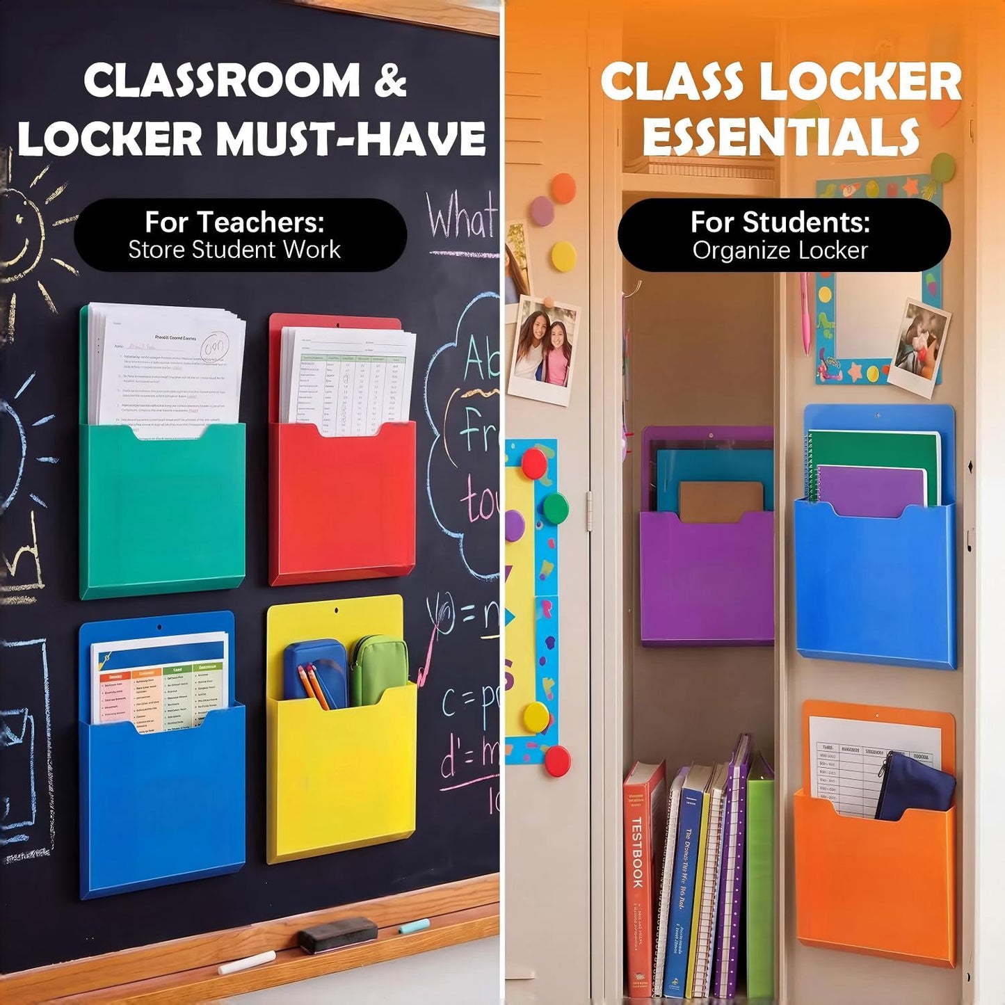 A4 Magnetic Refrigerator File Folders