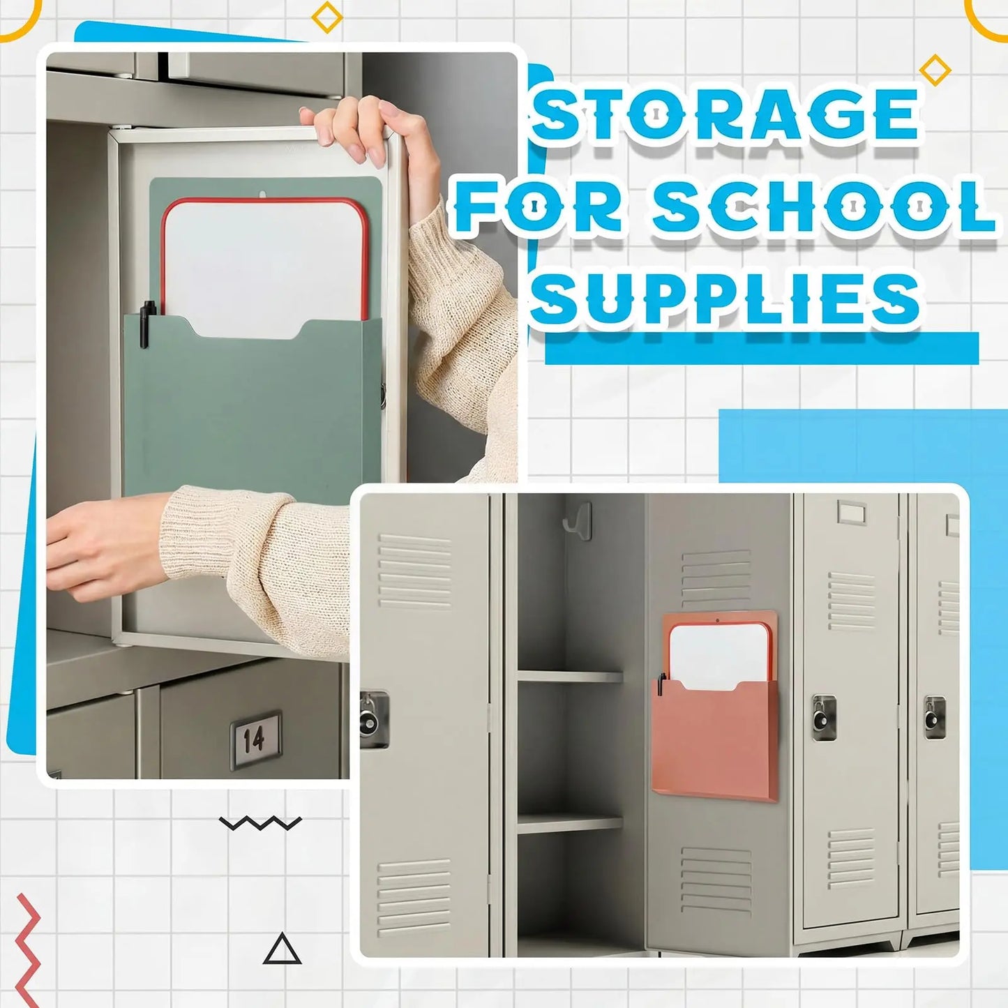 A4 Magnetic Refrigerator File Folders